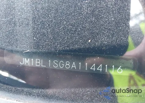 2010 Mazda Mazda3 I Touring from USA, damaged, VIN JM1BL1SG8A1144116